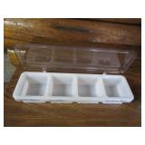 Bar Condiment Trays 5 1/2"x18 1/2"x3"