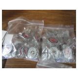 Pendelton Whiskey Patches, Hat Pins, Table Toppers