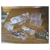 Ice Scoops, Bottle Pours, Toothpick Dispenser, Sign, Card Holders