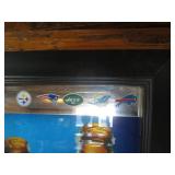 Bud Light NFL Framed Mirror 25"x30"