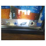 Bud Light NFL Framed Mirror 25"x30"