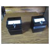 (2) Tip Lock Boxes
