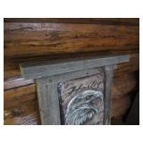 Harley Davidson Barnwood Coat Hook 19"x26"