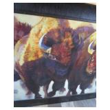 Large Bison Picture 80"x44"