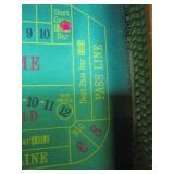 Miniature Tabletop Craps Table 35"x18"x4"