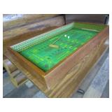 Miniature Tabletop Craps Table 35"x18"x4"