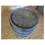 Small Wood Keg 9"x12"
