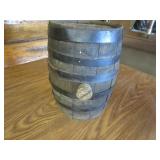 Small Wood Keg 9"x12"