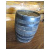 Small Wood Keg 9"x12"