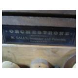 Gately Orchestone Pneumatic Organ 17"x14"x14"