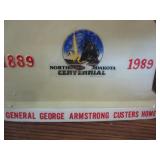 Lewis & Clark Decanter & ND Centennial Decanter