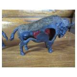 Cast Iron Bison 10"x7"x3"
