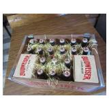 Budweiser Collectable Cate & Bottles 11"X11"X17"