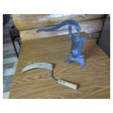 Hand Scythe & Water Pump