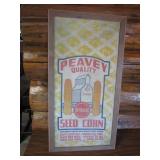 Framed Seed Corn Bag 18"x34"