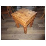 Butcher Block Table 23"x23"x32"