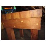 Butcher Block Table 23"x23"x32"