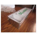 (New) Stainless Steel Bar Condiment Tray5 1/2"x18"x4"