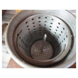 Turkey Fryer Pot, Drink Dispenser Jar, Wood Crate