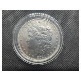2021-P  Uncirculated Morgan Silver Dollar in Original Mint Box with COA