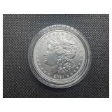 2021-S Privy Uncirculated Morgan Silver Dollar in Original Mint Box with COA