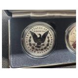 2025 Reverse Proof Morgan and Peace Silver Dollars - Two Coin Set - Spectacular Coins!