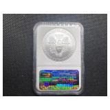 2010 1 Oz. Silver American Eagle NGC Early Releases MS70 - Perfect Grade!