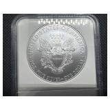2010 1 Oz. Silver American Eagle NGC Early Releases MS70 - Perfect Grade!