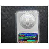 2010 1 Oz. Silver American Eagle NGC Early Releases MS70 - Perfect Grade!