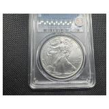 2011 Twenty Fifth Anniv. 1 Oz. Silver American Eagle PCGS MS70 - Perfect Grade!