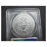 2011 Twenty Fifth Anniv. 1 Oz. Silver American Eagle PCGS MS70 - Perfect Grade!