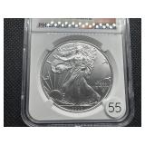 2020-P 1 Oz. Silver American Eagle NGC MS70 Early Releases - Emergency Production - Perfect Grade!