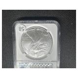 2021-S Landing  Eagle Type 2 1 Oz. Silver American Eagle NGC MS69 Early Releases Emergency Production - ER