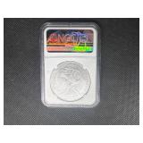 2021-S Landing  Eagle Type 2 1 Oz. Silver American Eagle NGC MS69 Early Releases Emergency Production - ER