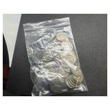 Fifty WWII 35% Silver War Nickels - 2.8132 Oz. of Silver - Melt Value approx. $290.00