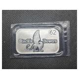 2022 One Ounce .999 Silver Stacks & Bowers Bar