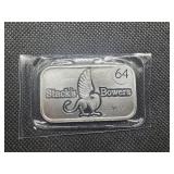 2022 One Ounce .999 Silver Stacks & Bowers Bar