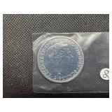 2015 BU Silver 2 Pound British Coin - 1 Oz. of Silver