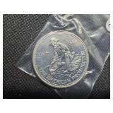 1984 BU 1 Oz. Silver Engelhard Prospector