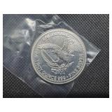 1984 BU 1 Oz. Silver Engelhard Prospector