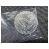 1985 BU 1 Oz. Silver Engelhard Prospector