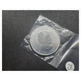 BU 2018 1.25 Oz. .9999 Silver Canadian Buffalo Coin