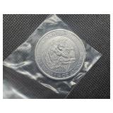 BU 2018 1.25 Oz. .9999 Silver Canadian Buffalo Coin