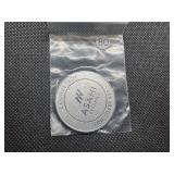 BU One Ounce .999 Silver Asahi Refining Round