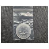 BU One Ounce .999 Silver Trade Unit Round