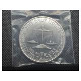 BU One Ounce .999 Silver Trade Unit Round