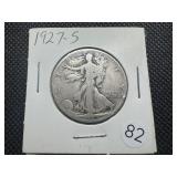 Better Date 1927-S Walking Liberty Half Dollar