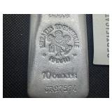 Heraeus Ten Ounce .999 Silver Bar with COA