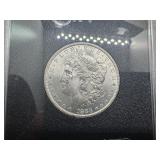 GSA Uncirculated 1883-CC Morgan Dollar NGC MS63 with Original Box and COA