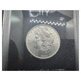 GSA Uncirculated 1883-CC Morgan Dollar NGC MS63 with Original Box and COA